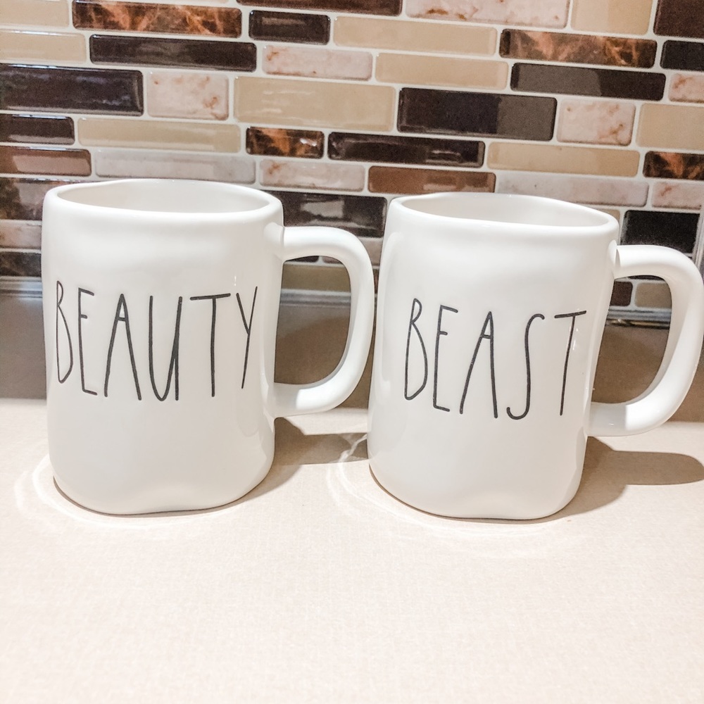 Rae Dunn - Beauty and Beast set